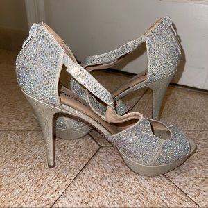 5” Rhinestone Heels